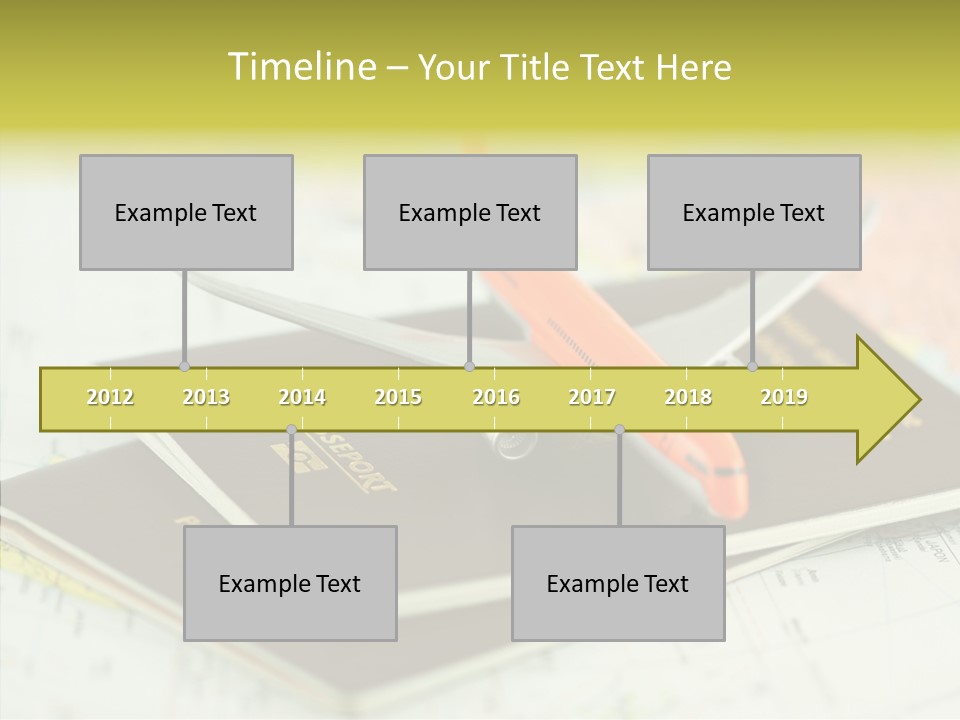 Globe Loisirs Aviation PowerPoint Template