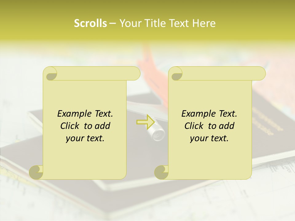 Globe Loisirs Aviation PowerPoint Template
