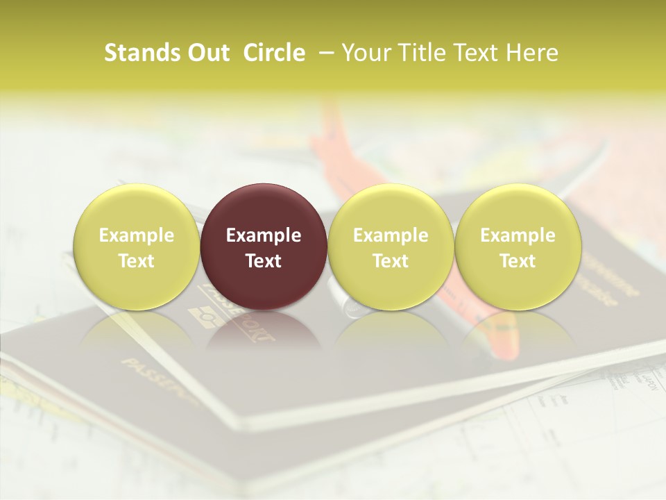 Globe Loisirs Aviation PowerPoint Template