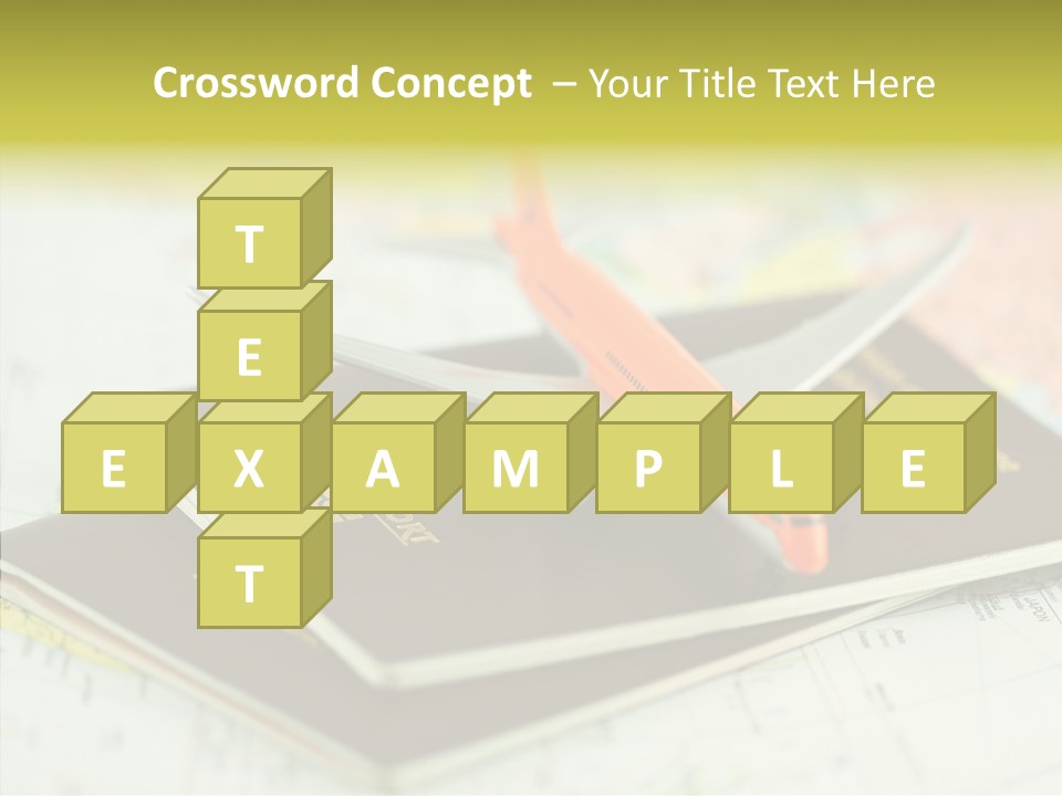 Globe Loisirs Aviation PowerPoint Template