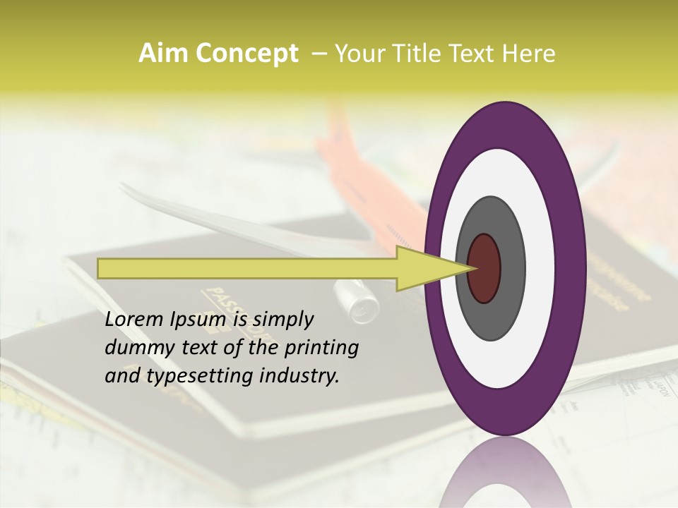 Globe Loisirs Aviation PowerPoint Template
