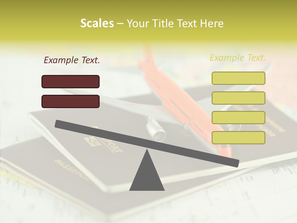 Globe Loisirs Aviation PowerPoint Template