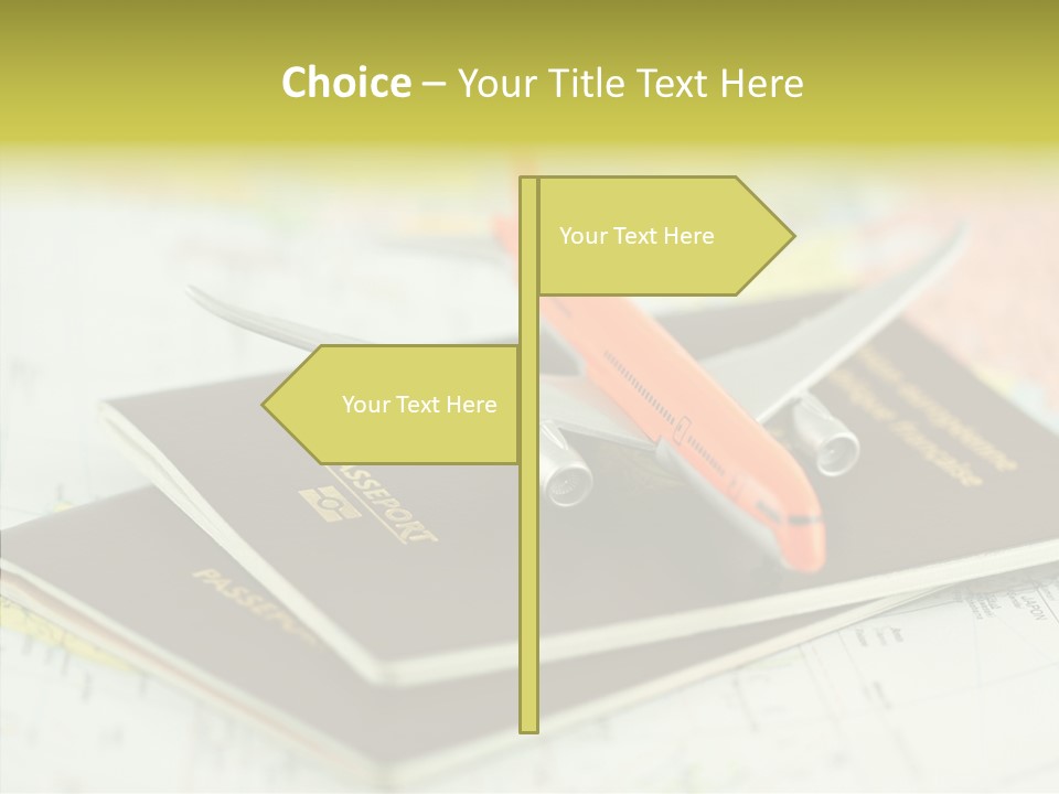 Globe Loisirs Aviation PowerPoint Template