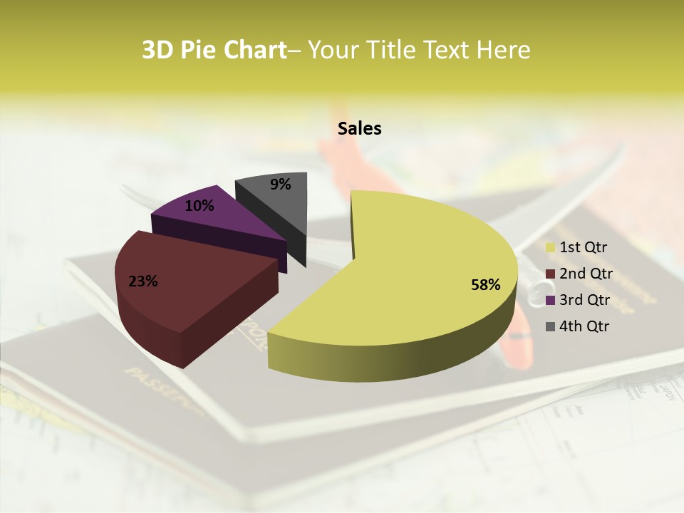 Globe Loisirs Aviation PowerPoint Template
