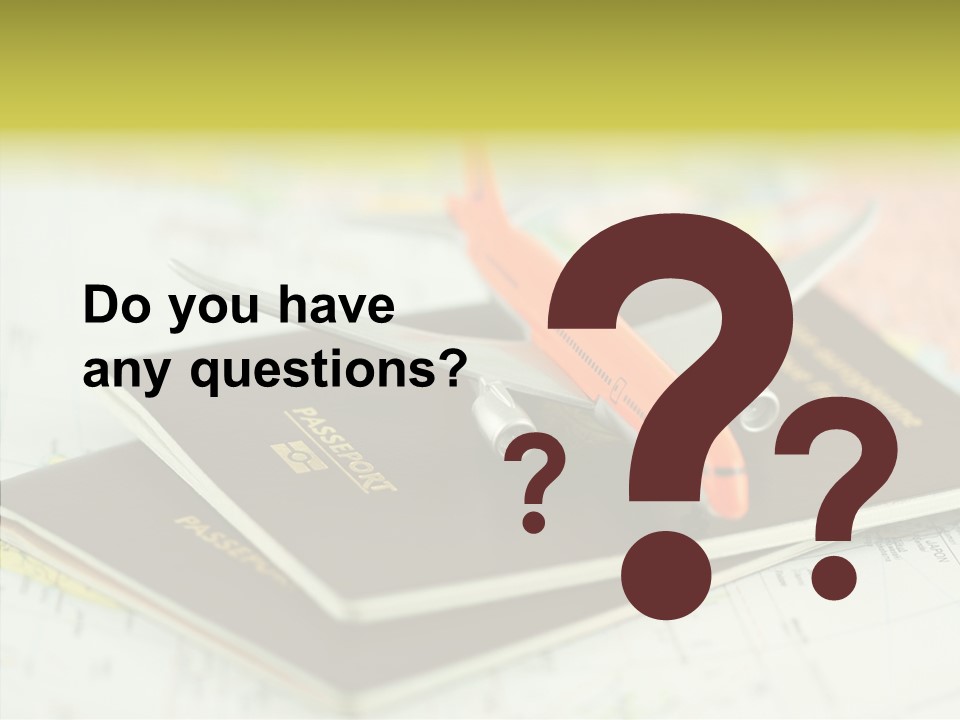 Globe Loisirs Aviation PowerPoint Template