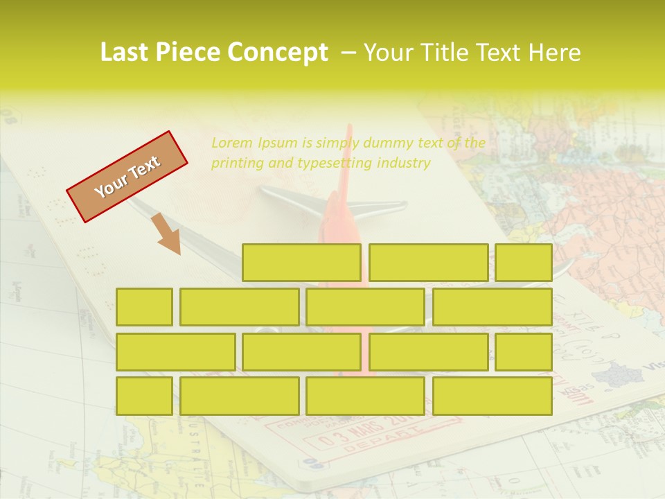 Identit Avions Destination PowerPoint Template