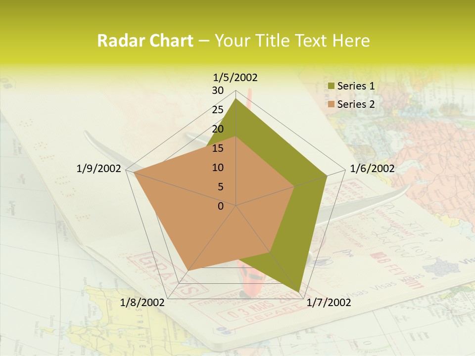 Identit Avions Destination PowerPoint Template