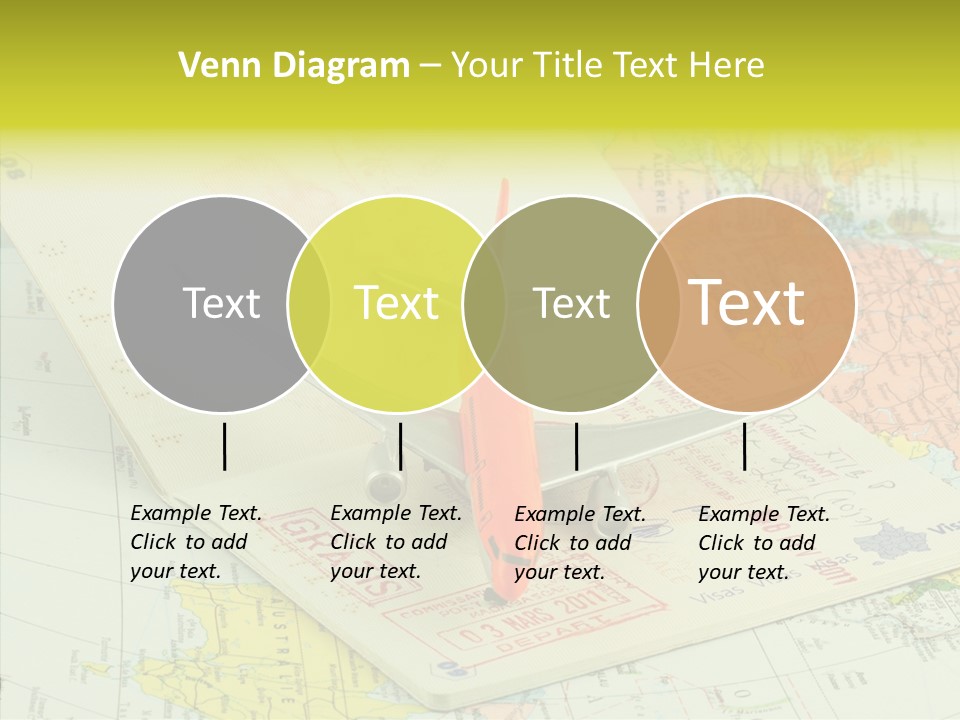 Identit Avions Destination PowerPoint Template