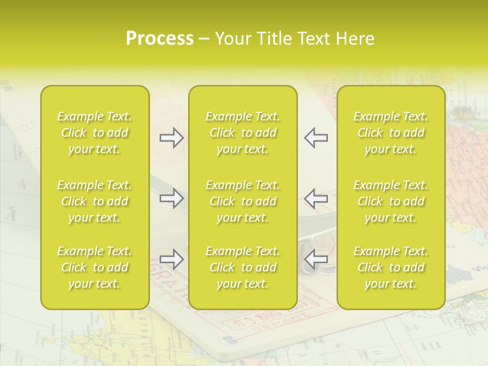 Identit Avions Destination PowerPoint Template