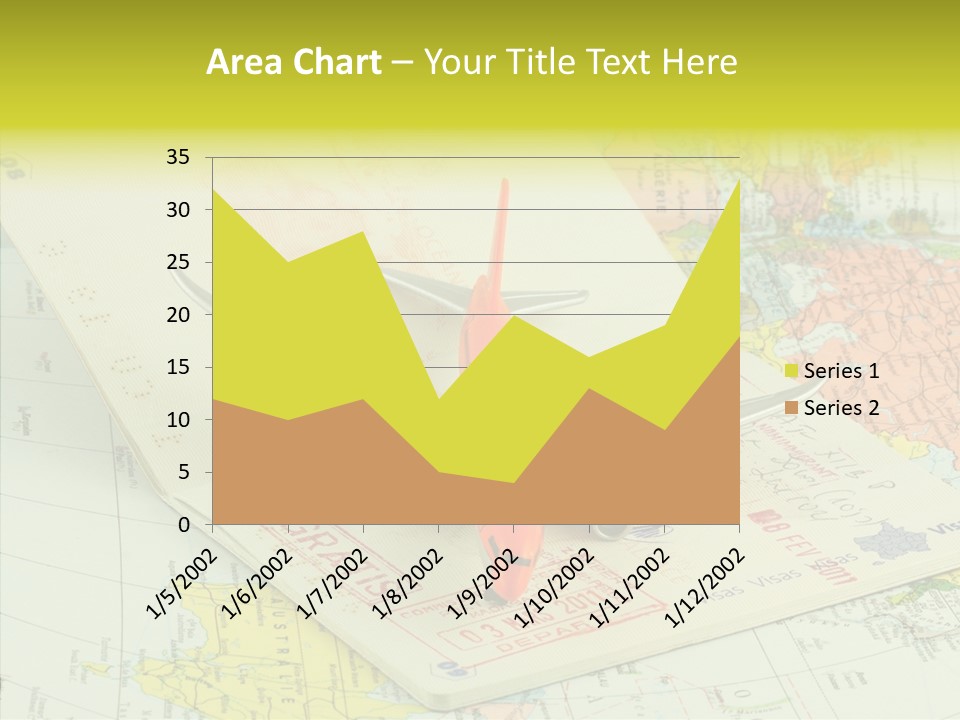 Identit Avions Destination PowerPoint Template