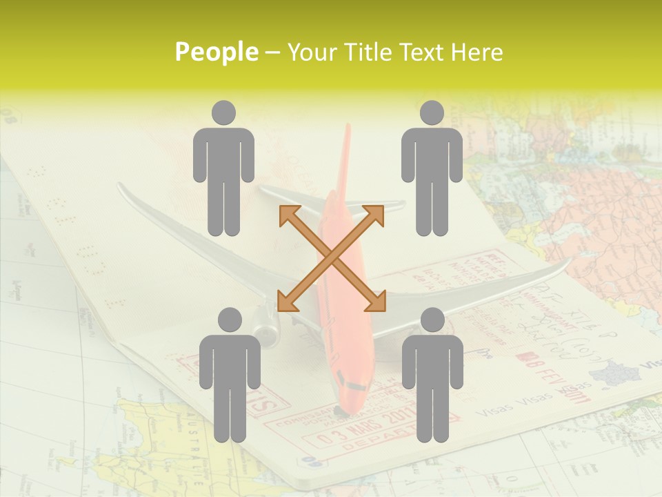 Identit Avions Destination PowerPoint Template