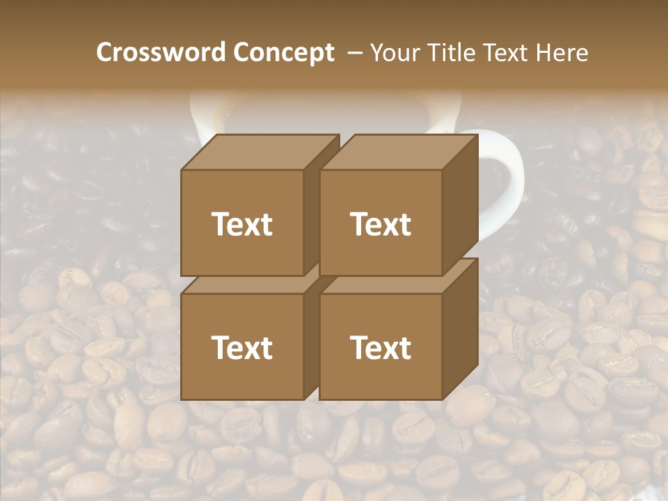 Cup Colour Breakfast PowerPoint Template