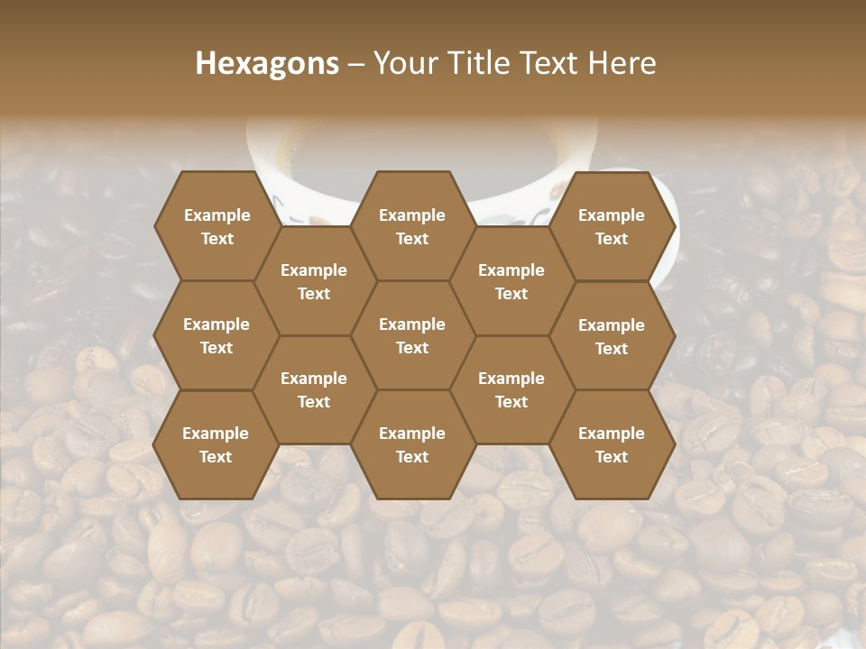 Cup Colour Breakfast PowerPoint Template