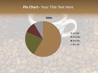 Cup Colour Breakfast PowerPoint Template