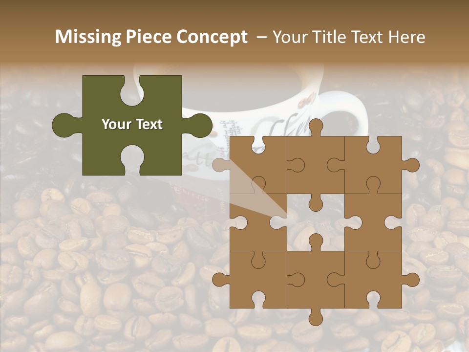 Cup Colour Breakfast PowerPoint Template