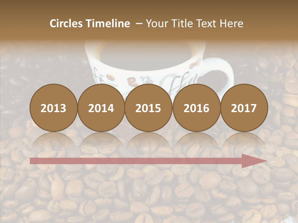 Cup Colour Breakfast PowerPoint Template