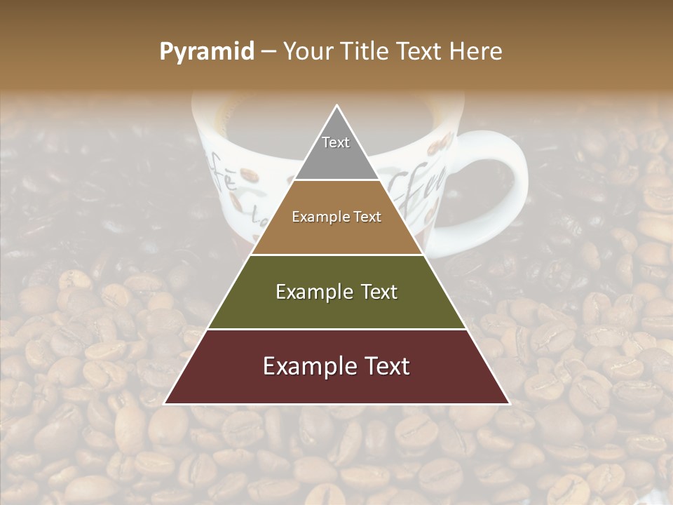 Cup Colour Breakfast PowerPoint Template