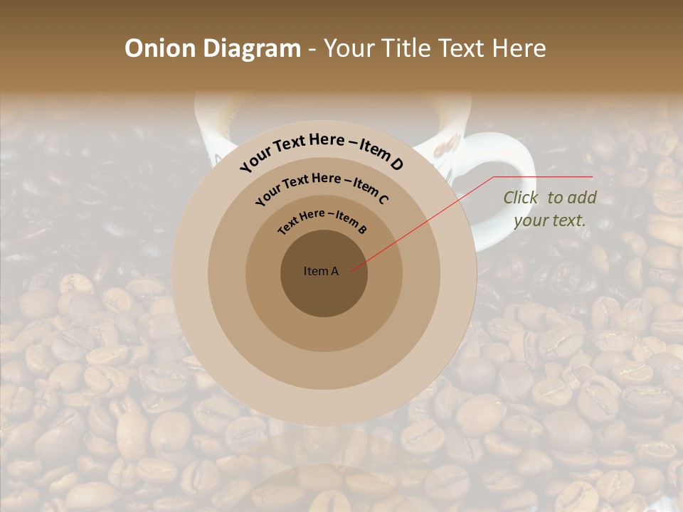 Cup Colour Breakfast PowerPoint Template