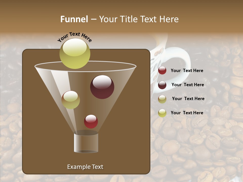 Cup Colour Breakfast PowerPoint Template