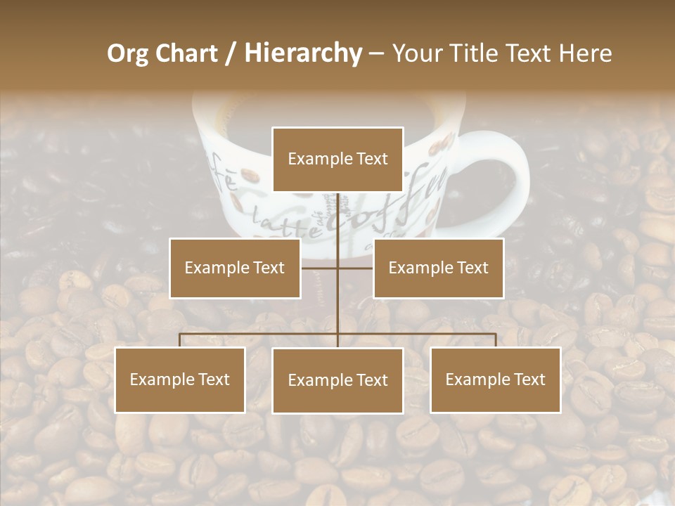 Cup Colour Breakfast PowerPoint Template