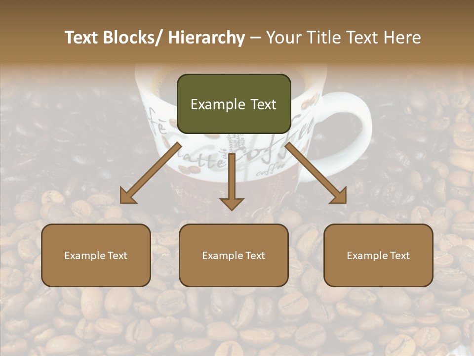 Cup Colour Breakfast PowerPoint Template