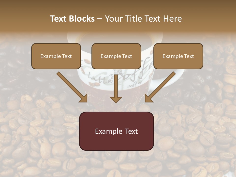 Cup Colour Breakfast PowerPoint Template