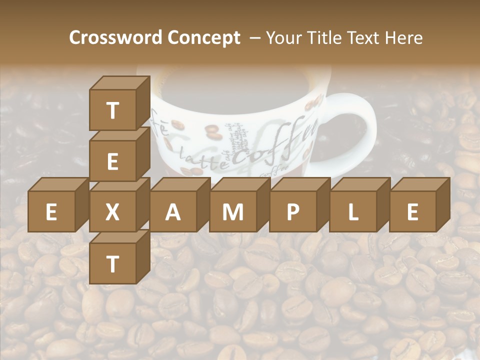 Cup Colour Breakfast PowerPoint Template