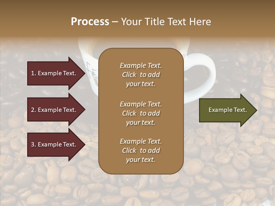 Cup Colour Breakfast PowerPoint Template