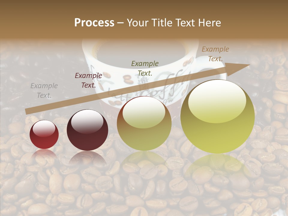 Cup Colour Breakfast PowerPoint Template