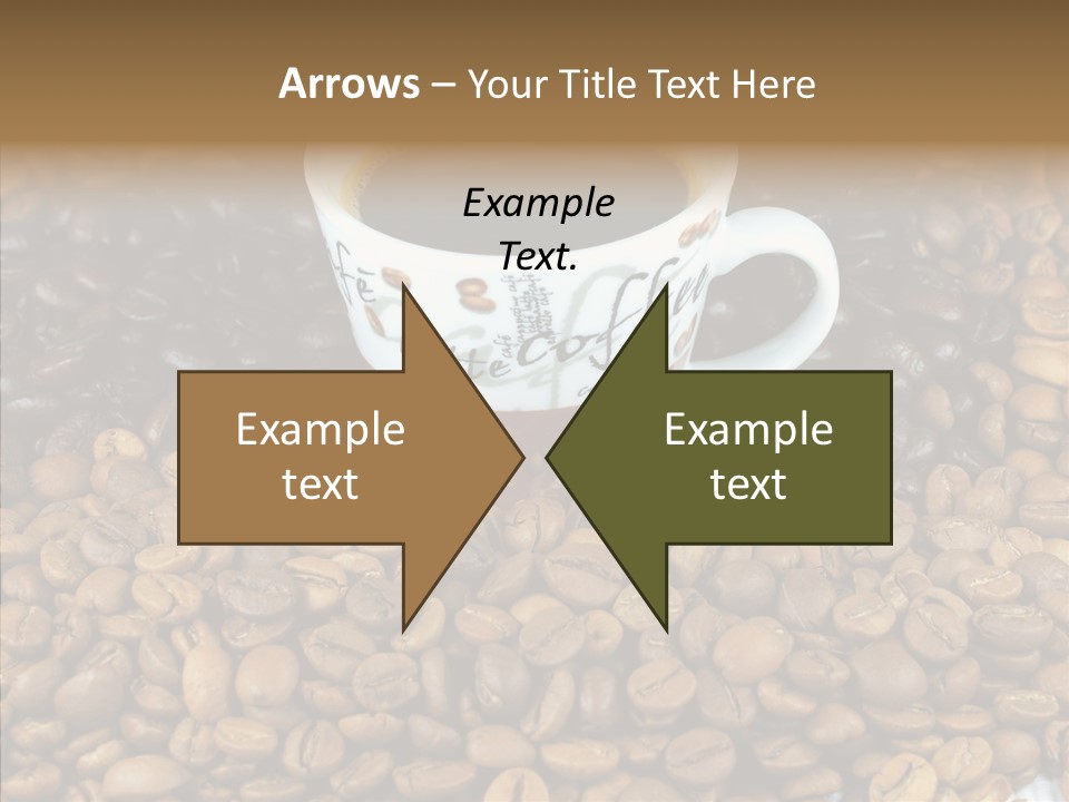 Cup Colour Breakfast PowerPoint Template