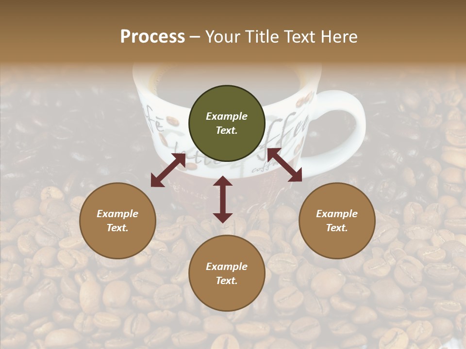 Cup Colour Breakfast PowerPoint Template