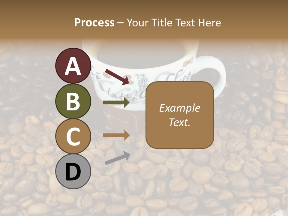 Cup Colour Breakfast PowerPoint Template