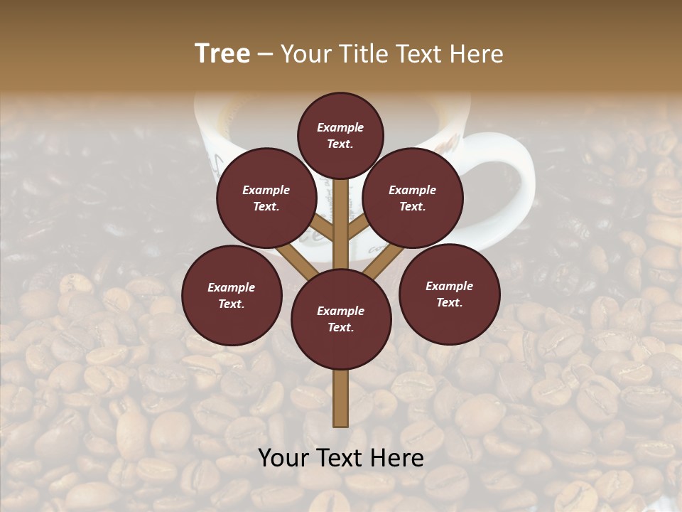 Cup Colour Breakfast PowerPoint Template