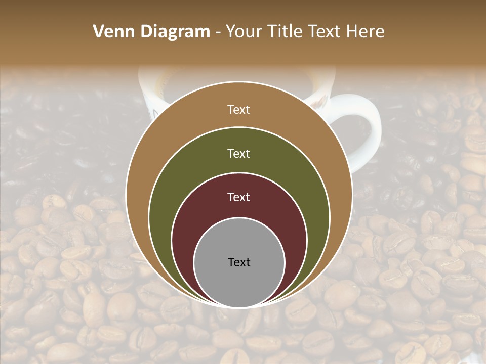 Cup Colour Breakfast PowerPoint Template
