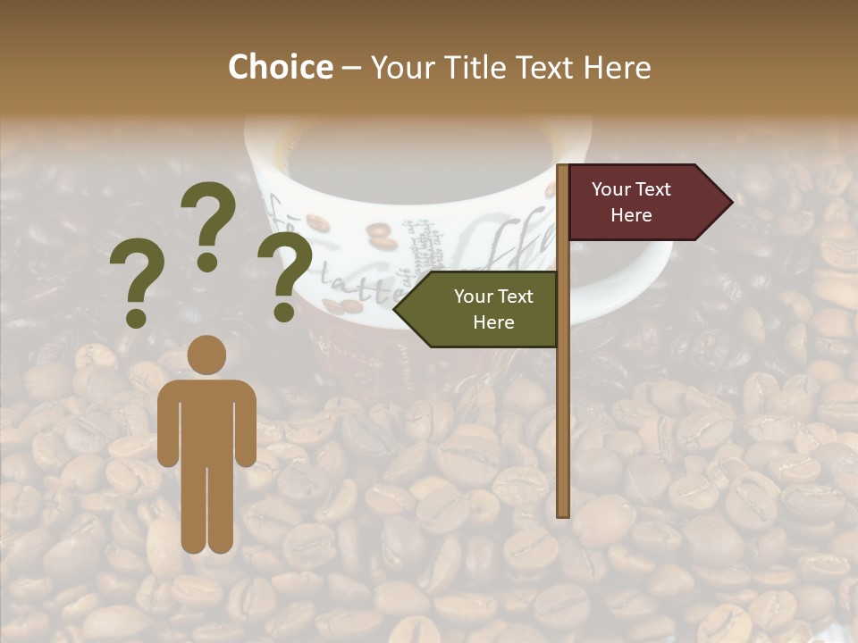 Cup Colour Breakfast PowerPoint Template