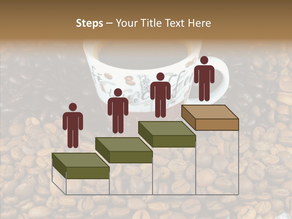 Cup Colour Breakfast PowerPoint Template