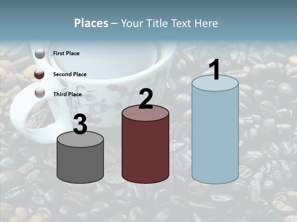 Grind Morning Table PowerPoint Template