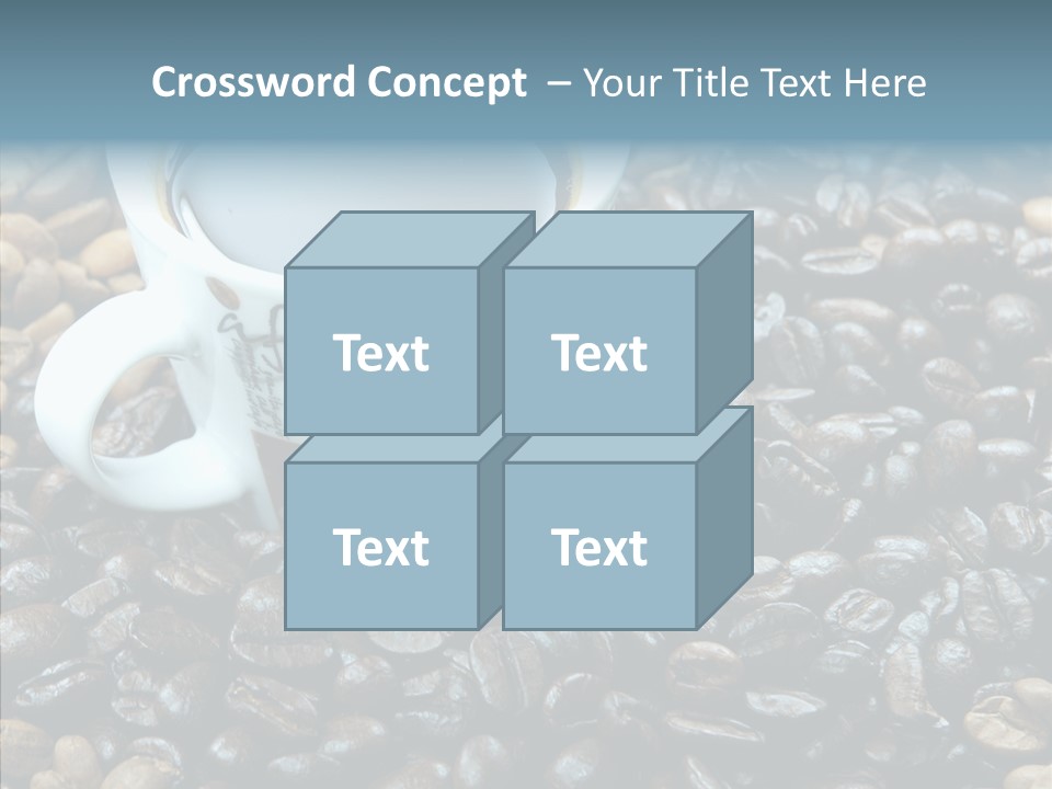 Grind Morning Table PowerPoint Template