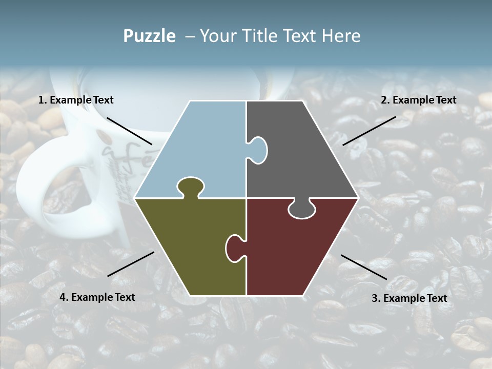 Grind Morning Table PowerPoint Template