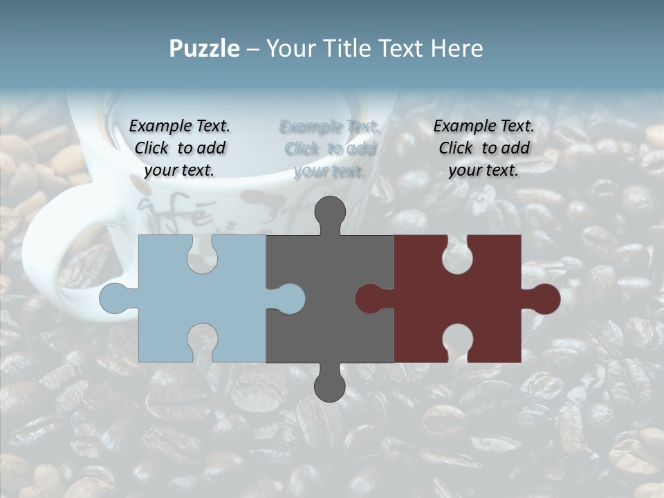 Grind Morning Table PowerPoint Template