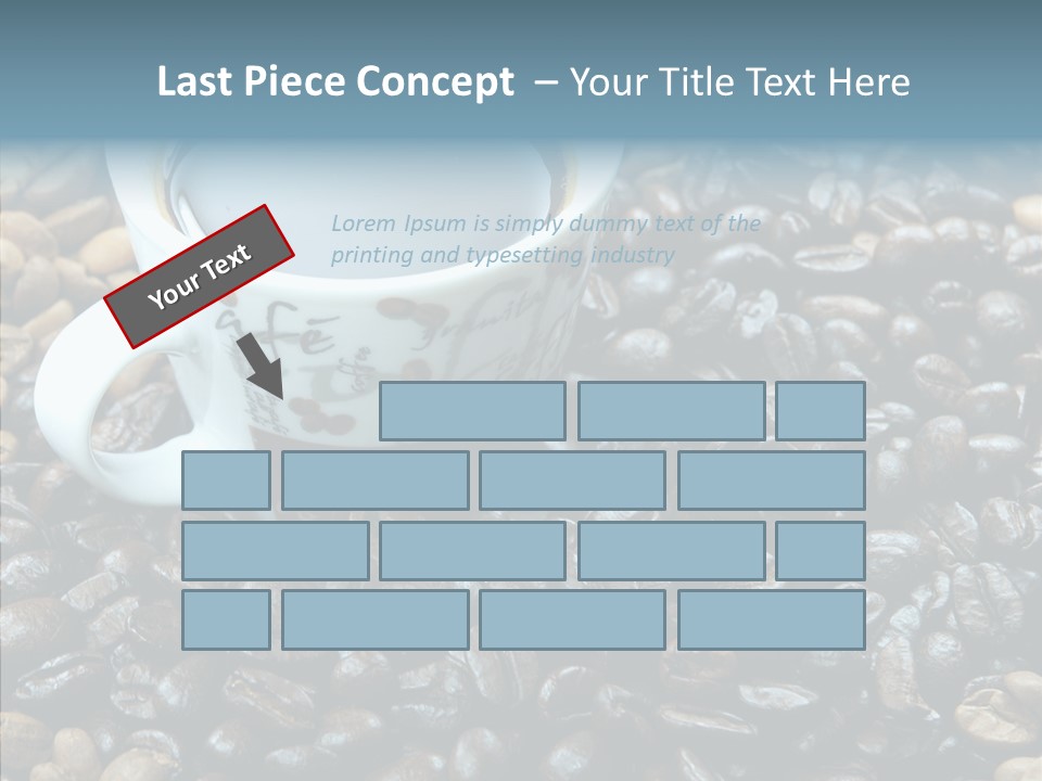 Grind Morning Table PowerPoint Template