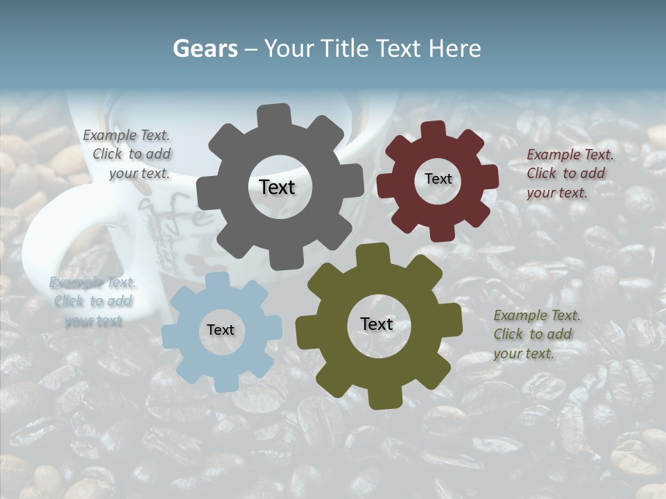 Grind Morning Table PowerPoint Template
