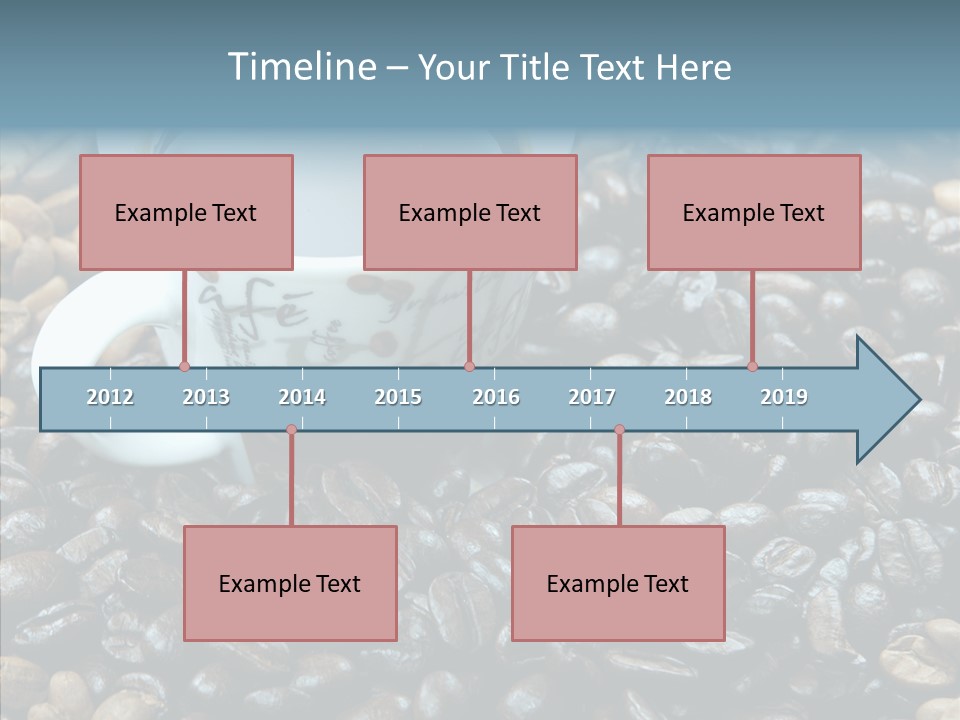 Grind Morning Table PowerPoint Template