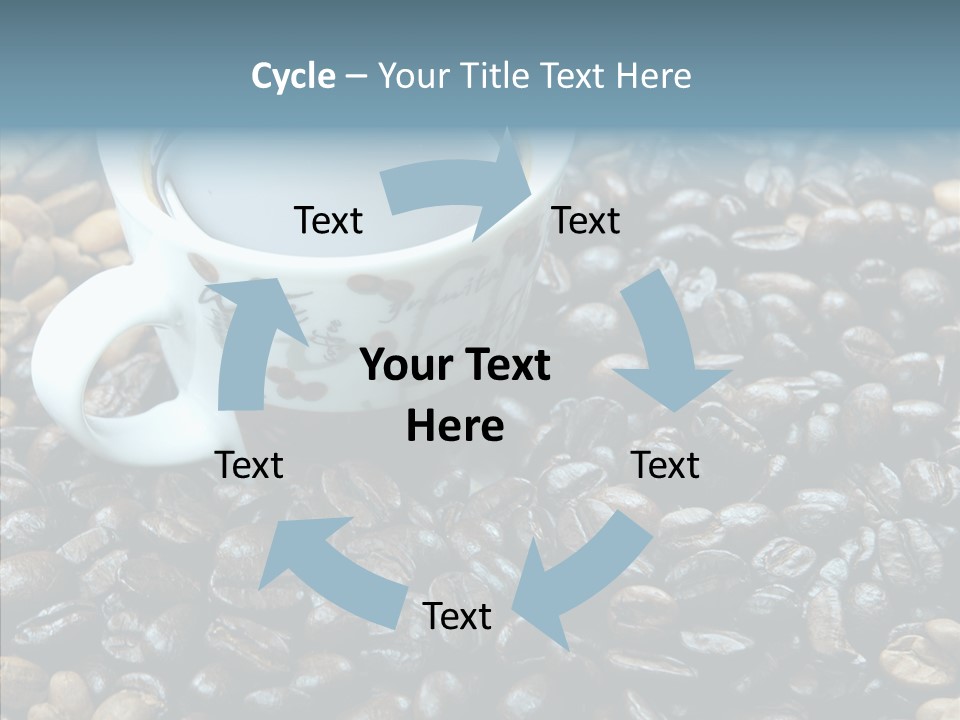 Grind Morning Table PowerPoint Template