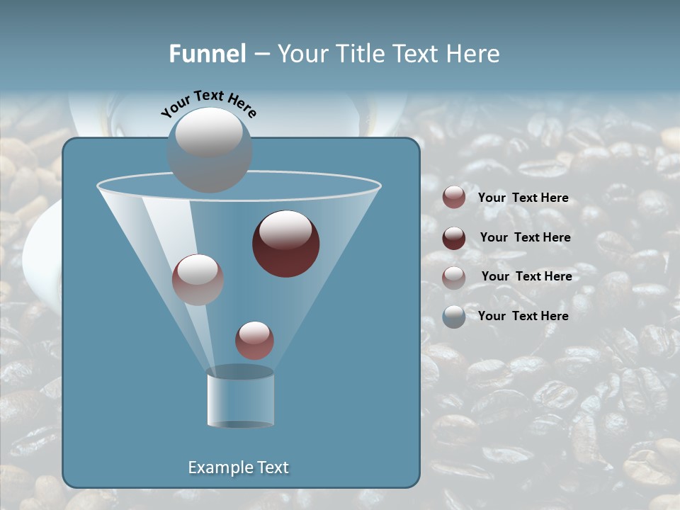 Grind Morning Table PowerPoint Template