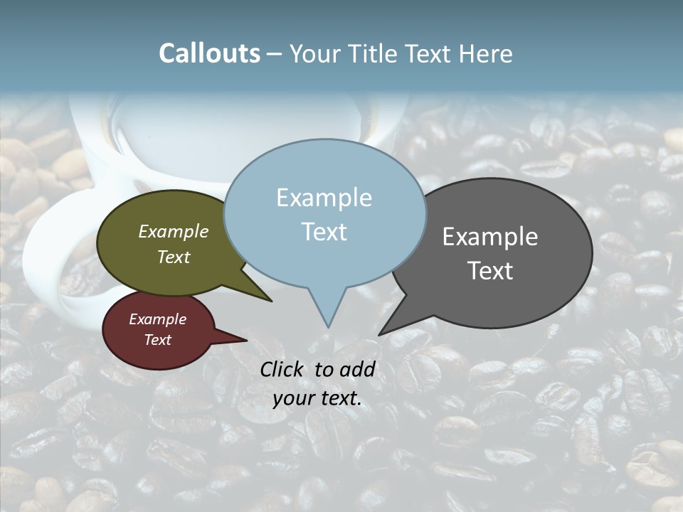 Grind Morning Table PowerPoint Template