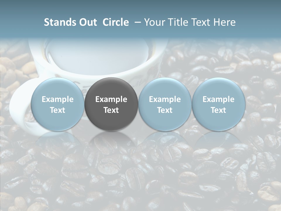 Grind Morning Table PowerPoint Template