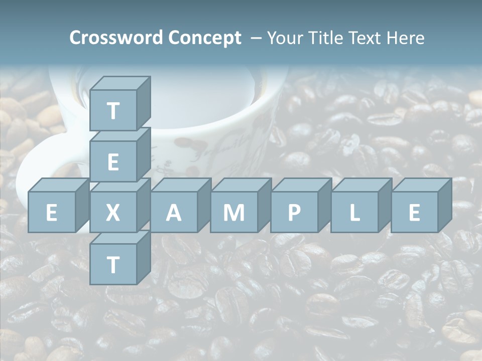 Grind Morning Table PowerPoint Template