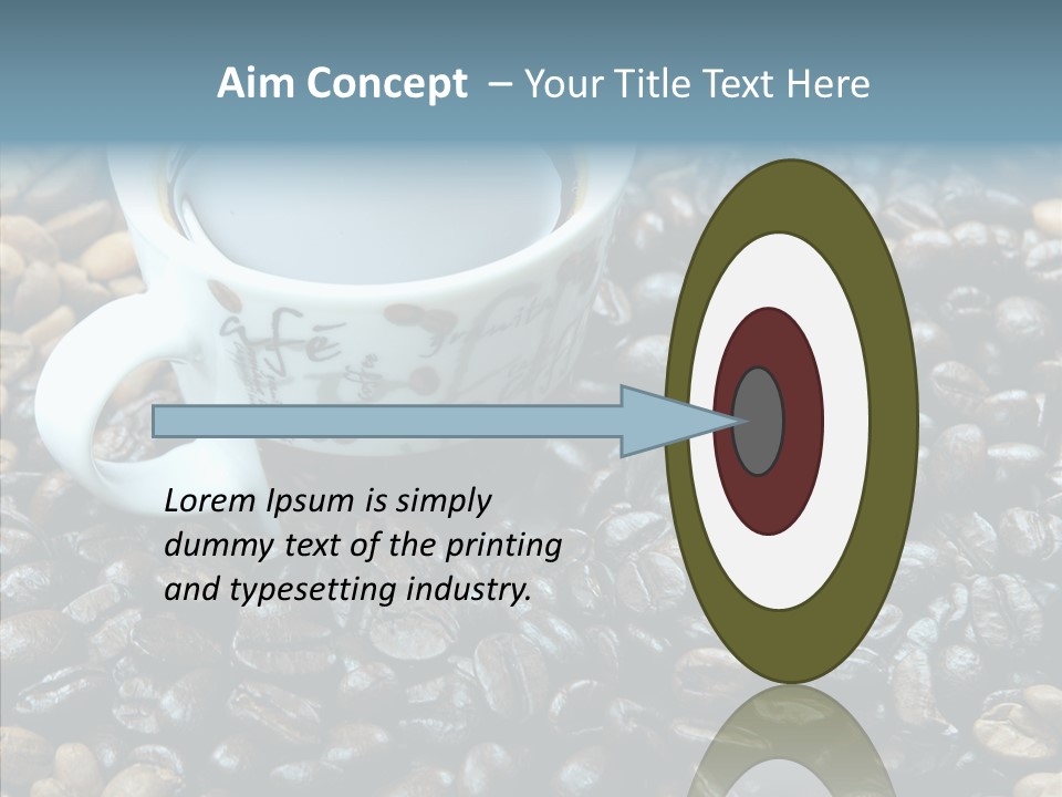 Grind Morning Table PowerPoint Template