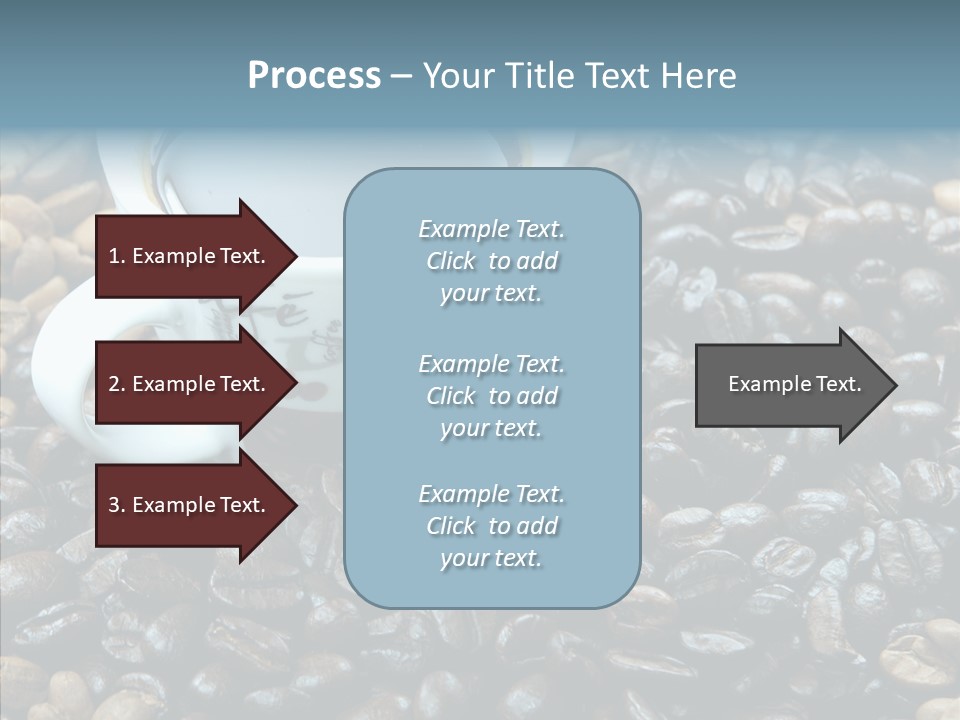 Grind Morning Table PowerPoint Template